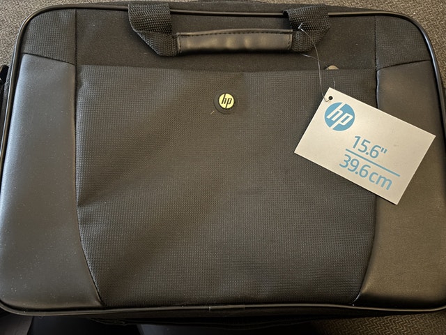Brand New HP Laptop Bag – Fits 15.6” Laptops – $25