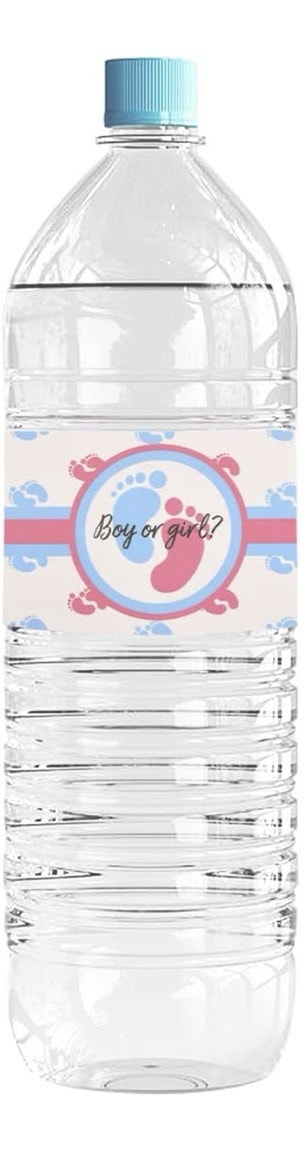 Gender Reveal Water Bottle Labels – Pack of 26 - photo 2