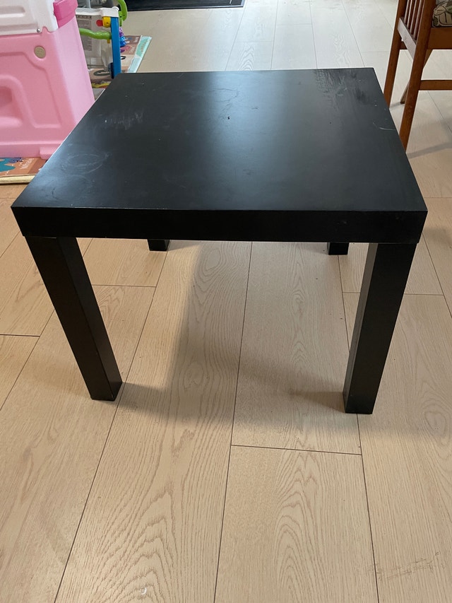 IKEA Black Side / Coffee Table - photo 2