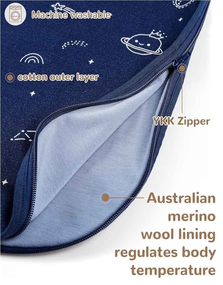 HECCEI Merino Wool Baby Sleep Sack - photo 5