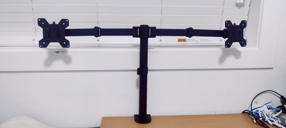 VIVO Dual Monitor Desk Mount (Black) - photo 5