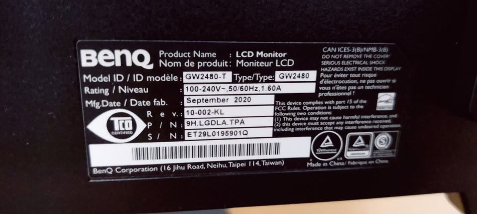 BenQ GW2480T 24 inch Monitor 🥕 - photo 5
