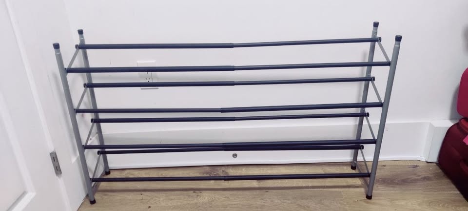 Adjustable 4-Tier Shoe Rack – Space-Saving & Sturdy! 🥕 - photo 2