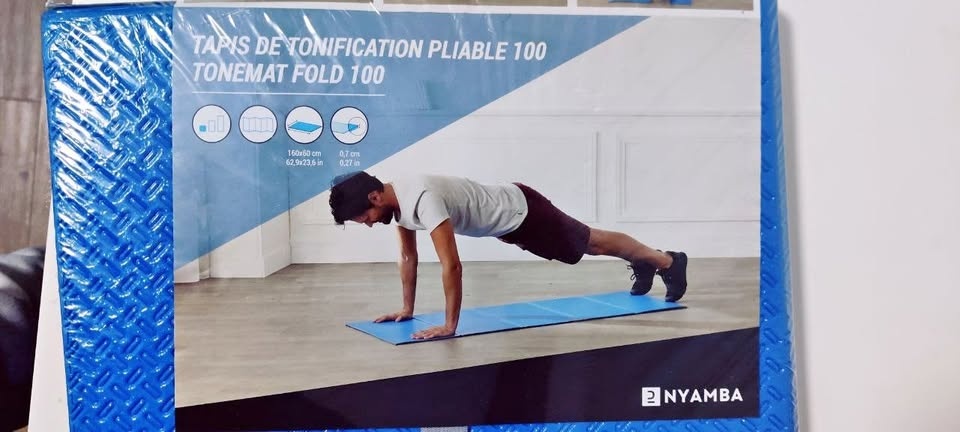 2 Blue Yoga / Pilates / Fitness / Gym Mats – Great Condition! 🥕