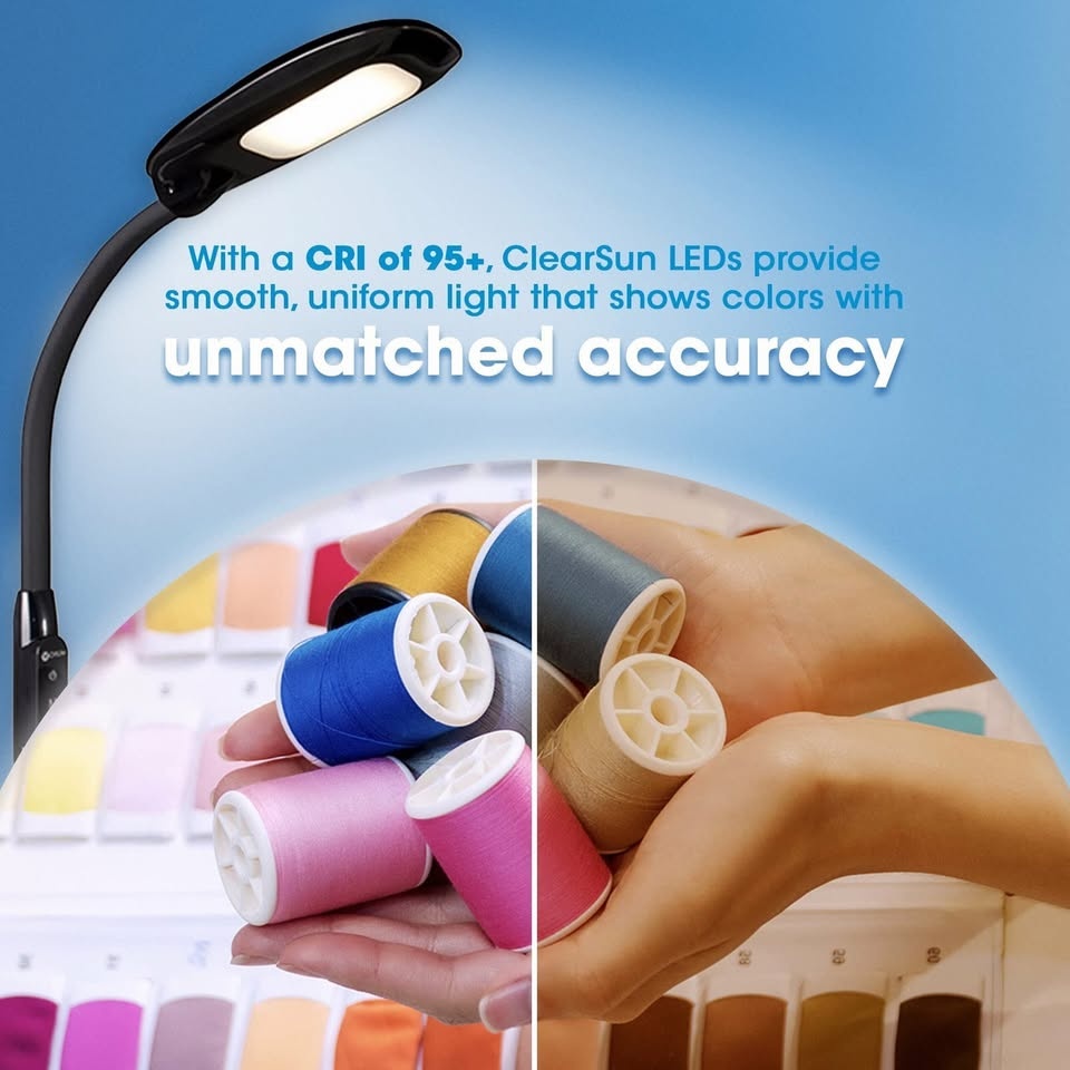 OttLite LED Floor Lamp with USB Charging Port & Tablet Stand - photo 4