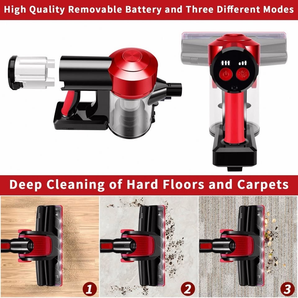 iwoly Cordless Vacuum Cleaner Rechargeable - photo 4