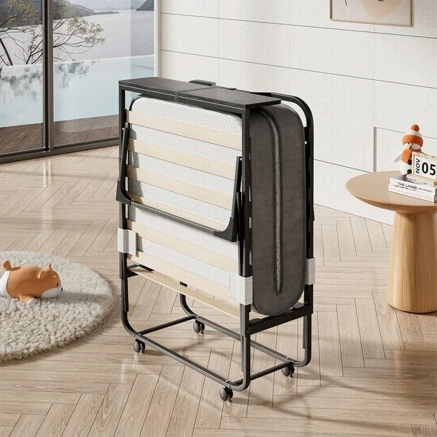 MUZZ Folding Bed with 4′′ Foam Mattress - photo 5