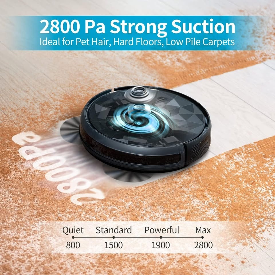 AIRROBO Robot Vacuum Cleaner w/ self-charging - photo 2