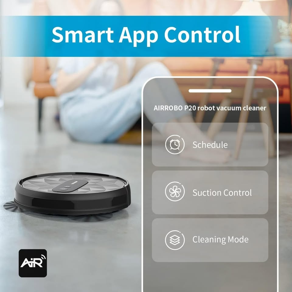 AIRROBO Robot Vacuum Cleaner w/ self-charging - photo 4
