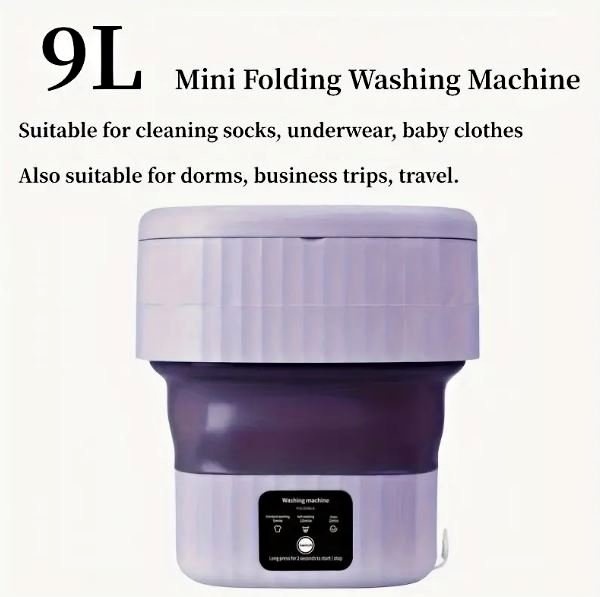 BNIB 9L Mini Folding Washing Machine
