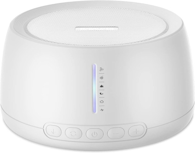BNIB White Noise Machine, 30 Soothing Sounds, 36 Levels Volume C