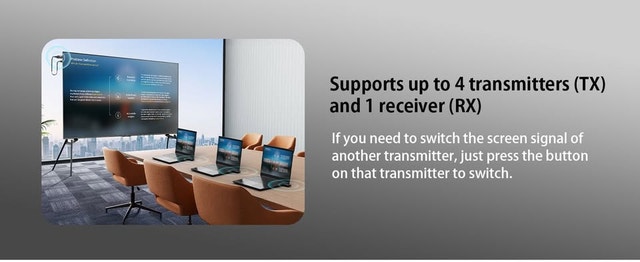 BNIB Wireless HDMI Transmitter and Receiver 4K, 108 - photo 4