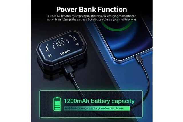 Lenovo TWS Bluetooth V5.2 Earphone - photo 4