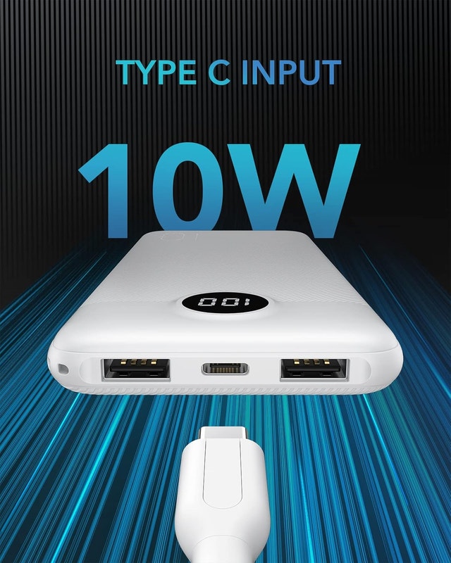 VEEKTOMX Mini Portable Charger 10000mAh - photo 4