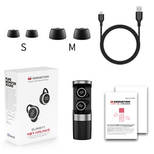 BNIB Monster Clarity 101 AirLinks Wireless Earbuds - photo 3