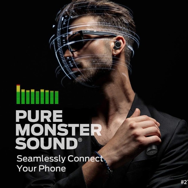 BNIB Monster Clarity 101 AirLinks Wireless Earbuds - photo 5