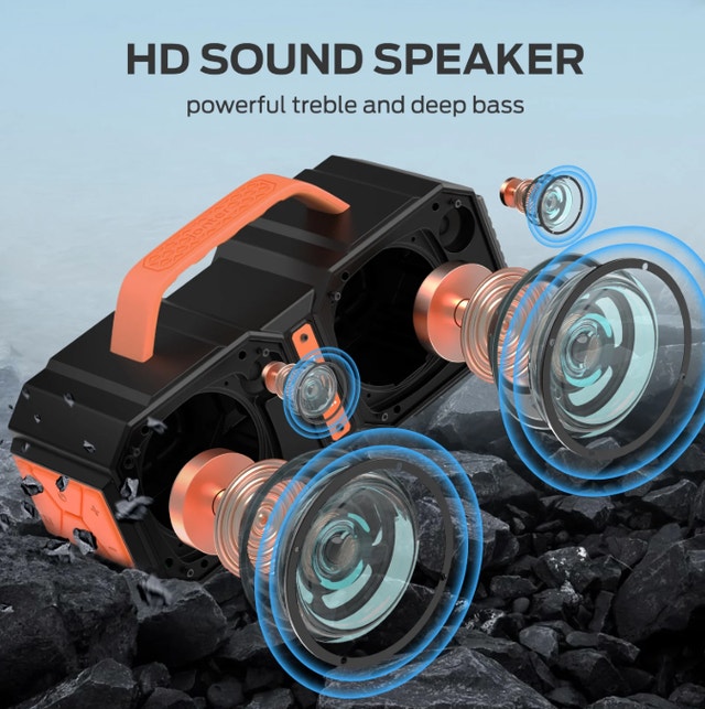 BNIB BUGANI Waterproof Bluetooth Indoor/Outdoor Speaker - photo 5