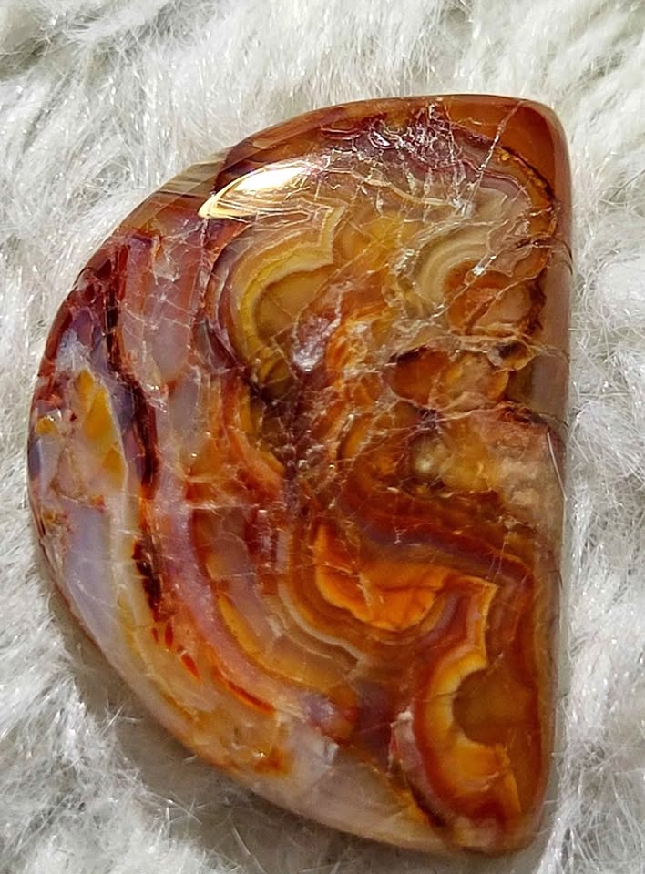 Agate Crystal Cabochon