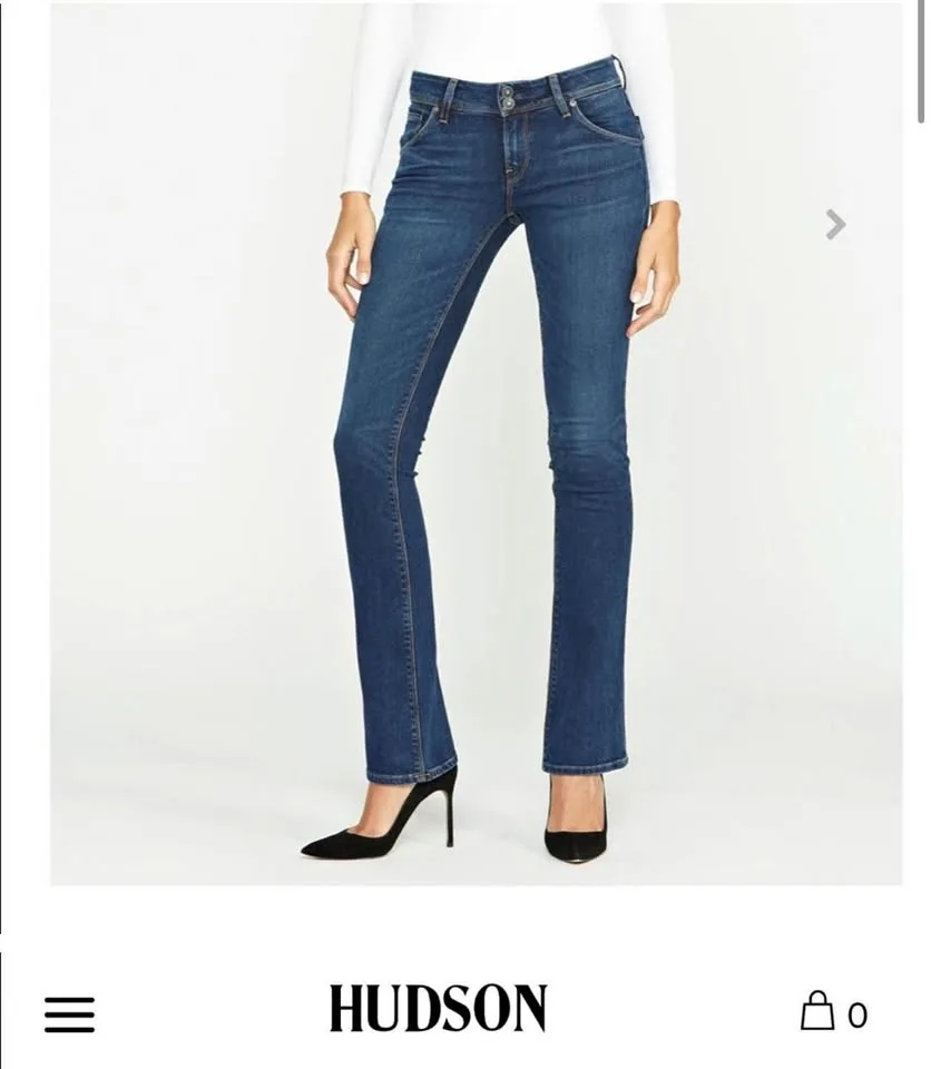 Hudson Mid-Rise Bootcut Jean Medium Dark Wash thumbnail