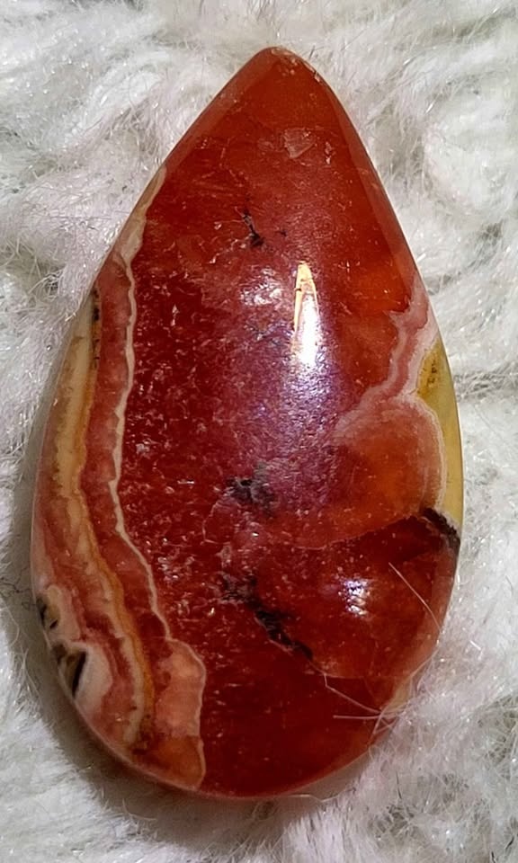 Rhodochrosite crystal Cabochon - photo 2