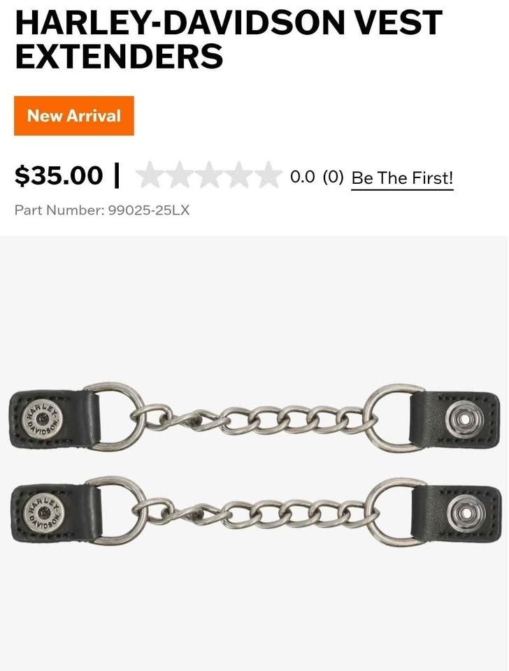 Vest Extenders Harley Davidson - photo 3