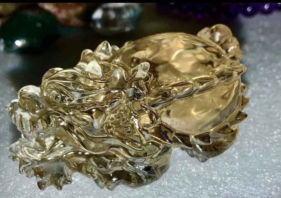 Citrine Crystal Pixiu - photo 4