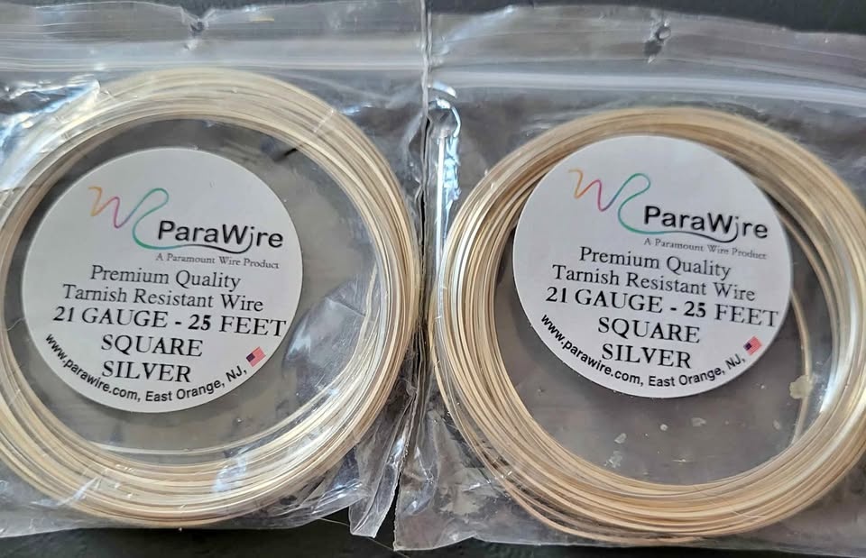 Parawire Square Silver Wire 25 ft