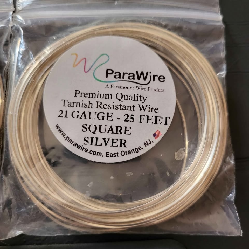 Parawire Square Silver Wire 25 ft - photo 2