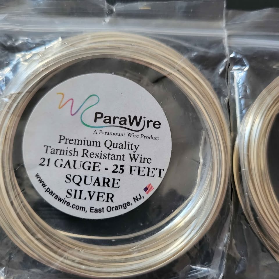 Parawire Square Silver Wire 25 ft - photo 4
