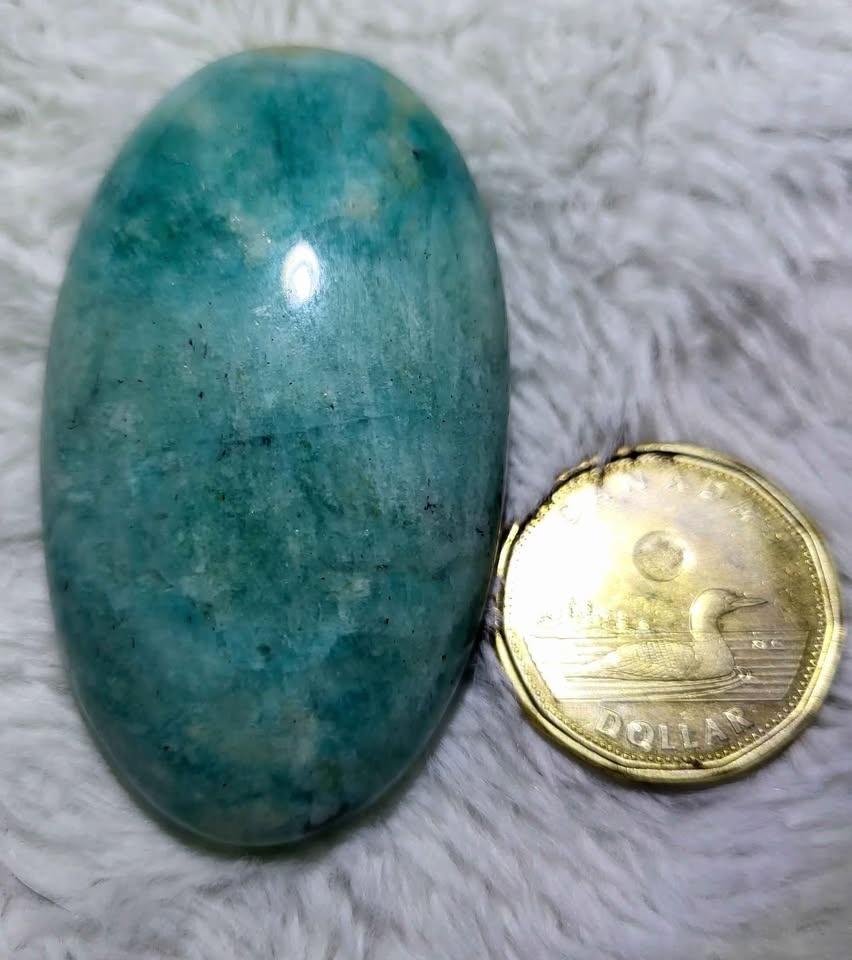 Amazonite Palm stones - photo 3