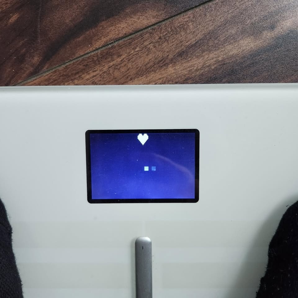 Smart weight scale (heart rate, body fat, free app) - photo 3