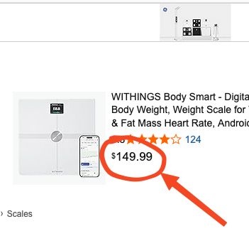 Smart weight scale (heart rate, body fat, free app) - photo 4