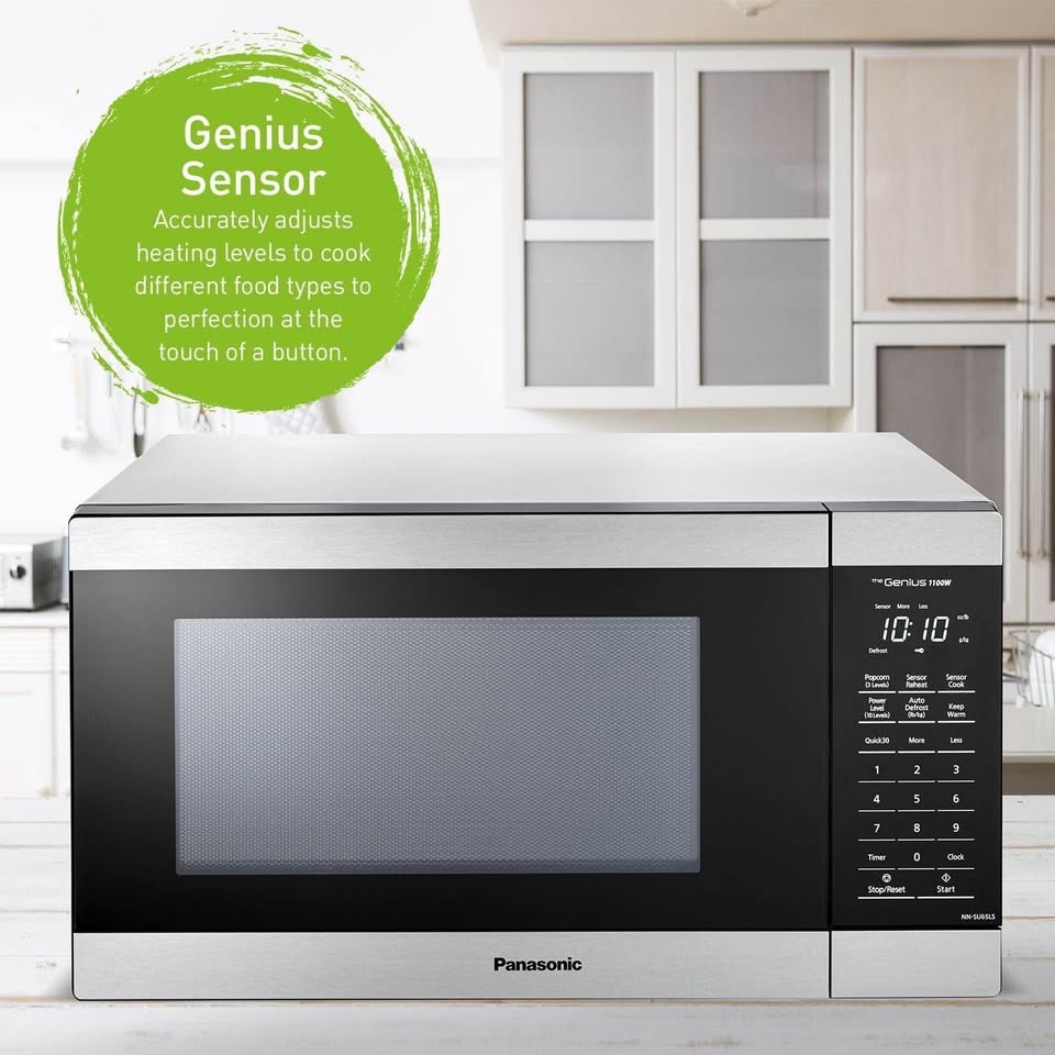 Panasonic Genius Microwave Oven NNSU65QS - New - photo 2