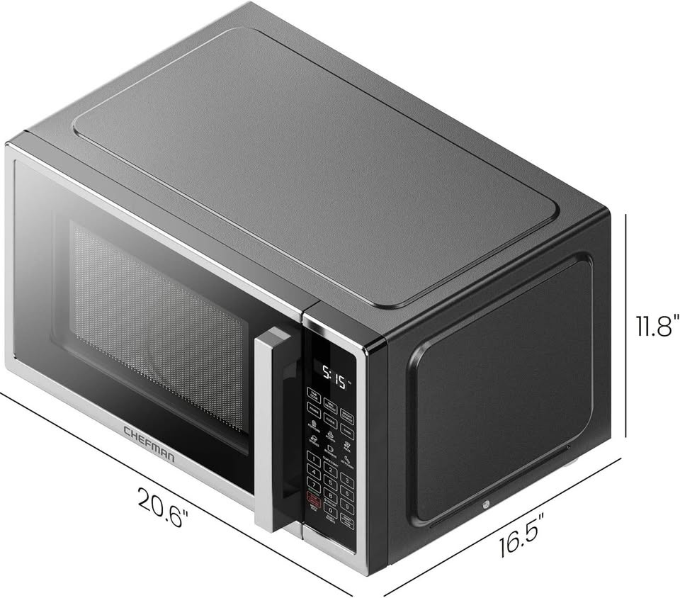 Chefman Microwave Oven 1.1 Cu Ft 1000 Watt - photo 5