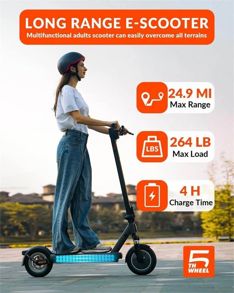 5TH WHEEL V40 PRO Adult Electric Scooter - photo 3