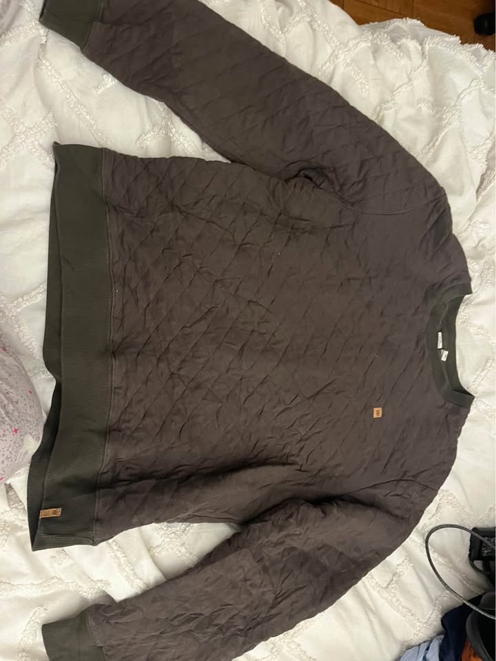 Ten tree large quilted crew neck sweater - photo 4