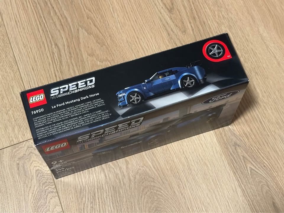 LEGO Speed Champions Ford Mustang Dark Horse Sports Car - photo 3