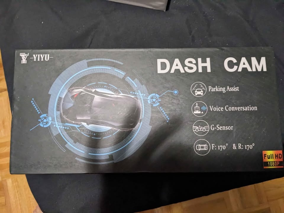 Rearview mirror dash cam
