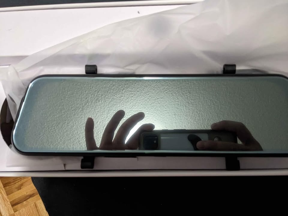 Rearview mirror dash cam - photo 2