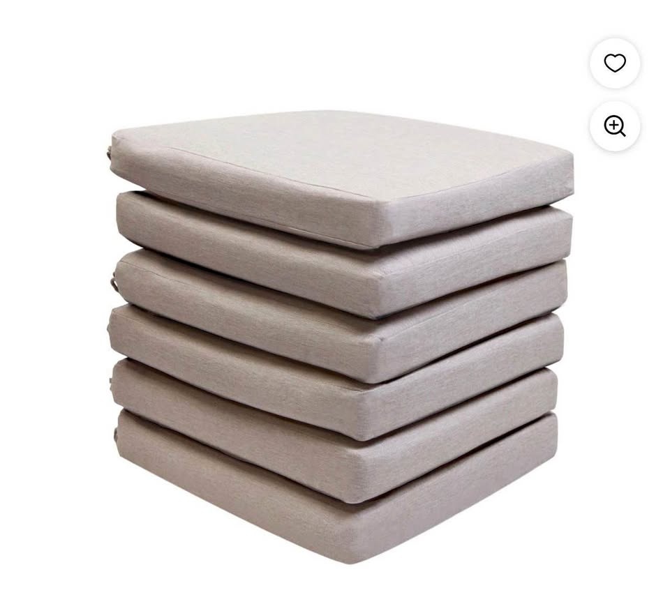 Hometrends Tuscany/ Belmont Dining Seat Cushions - 6pk