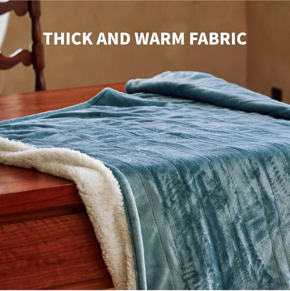 Heated Blanket Throw 50"x60" - photo 5
