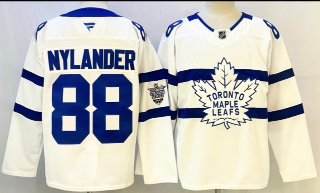 Toronto Maple Leafs White Stadium Jerseys- New w/tags