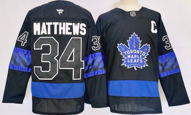 Toronto Maple Leafs Black Alternate Jerseys- New w/tags - photo 3