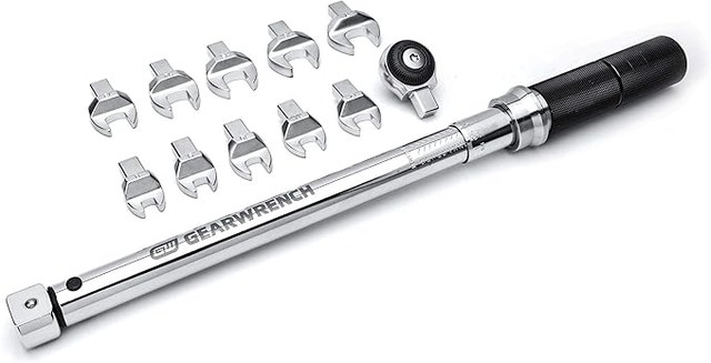 GearWrench 89453 12 Pc. 3/8" Metric Open End Interchangeable