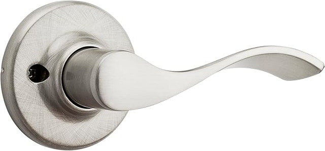 NEW Weiser Elements Brentwood Belmont Satin Nickel Exterior Door - photo 3