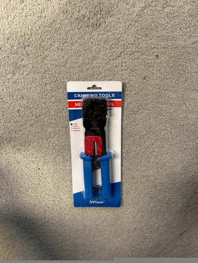 HV Tools HV376M Professional Network Tool RJ45 RJ11 RJ12 - photo 2