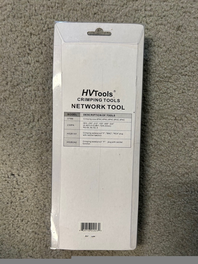HV Tools HV376M Professional Network Tool RJ45 RJ11 RJ12 - photo 3