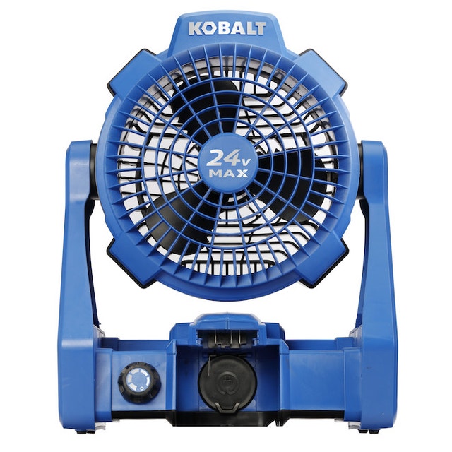 Kobalt 24-V Max Cordless Jobsite Fan - 600-CFM