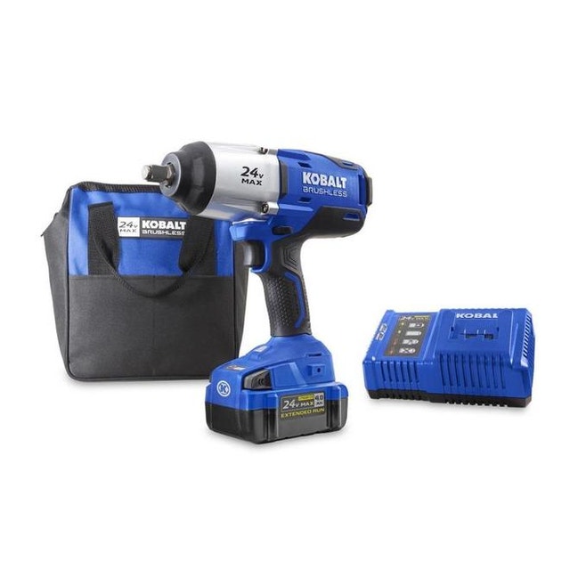 Kobalt 24V 1/2-in Impact Wrench - New
