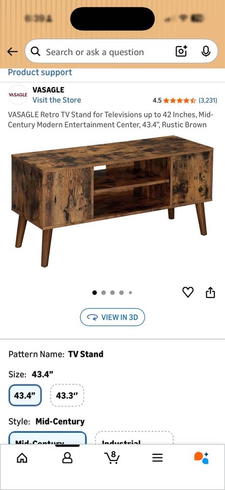 Moving Sale- TV stand - photo 2